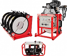 Гидравлический стыковой сварочный аппарат для пнд труб Gas Fusion Red-500 (220 V)
