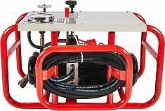 Гидростанция гидравлического стыкового сварочного аппарата для пэ труб Gas Fusion Red-1600