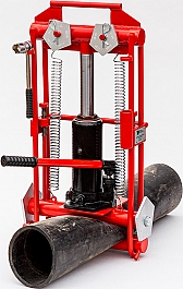 Применение передавливателя гидравлического для полиэтиленовых труб Brexit BrexPress G180, 15 т