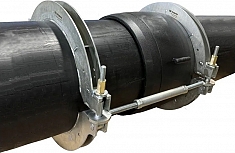 Применение устройства для надвижения электросварных фитингов на пластиковые трубы ПНДело УНЭФ-355